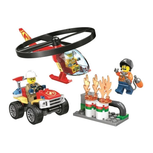 Конструктор LARI аналог Lego City 60248 Пожарный спасательный вертолёт 11523
