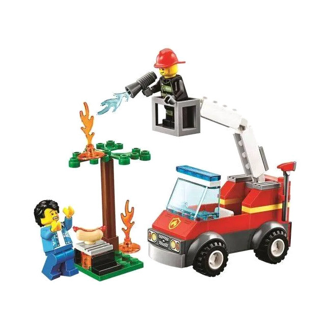 Конструктор Lari аналог Lego City 60212 Пожар на пикнике 11211