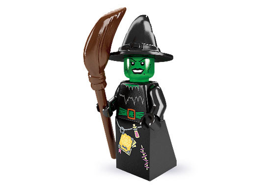 8684_04 Ведьма - Коллекционная минифигурка Лего - серия 2 8684-04 8684-04