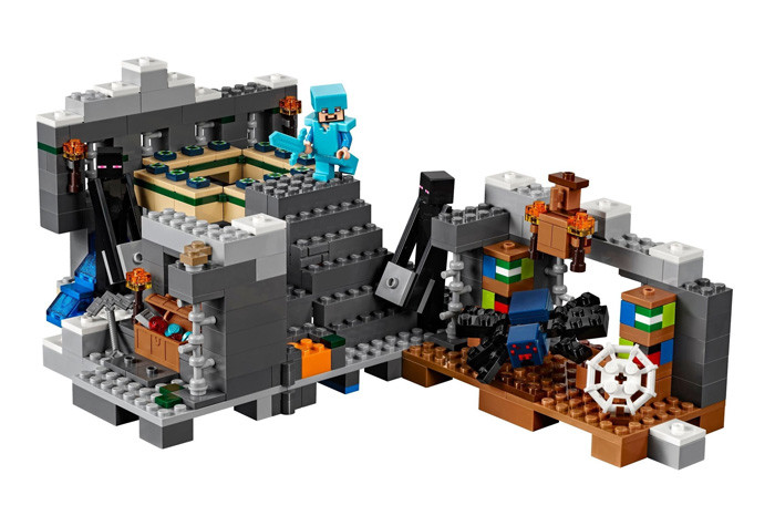 Конструктор BELA аналог Lego Minecraft 21124 Портал в край 10470