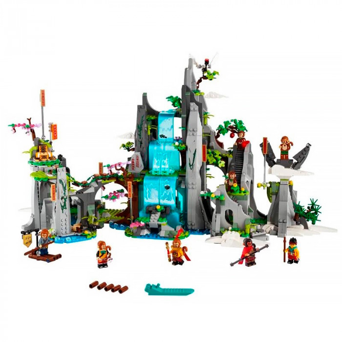 Конструктор аналог Lego Манки Кид 80024 Легендарная Цветочно-фруктовая гора 60047