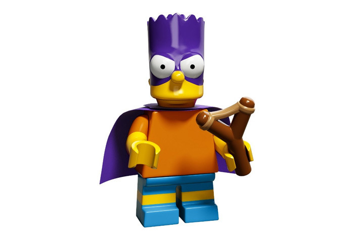 [без пакета] 71009-04 Bart Simpson - Коллекционная минифигурка Лего Симпсоны - серия 2 71009-04 71009-04