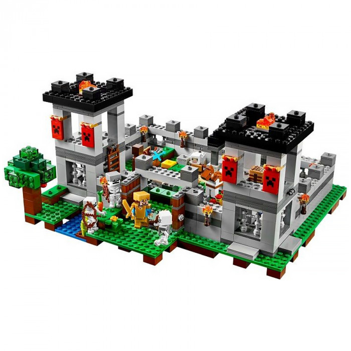 Конструктор аналог Lego Minecraft 21127 Крепость 10472