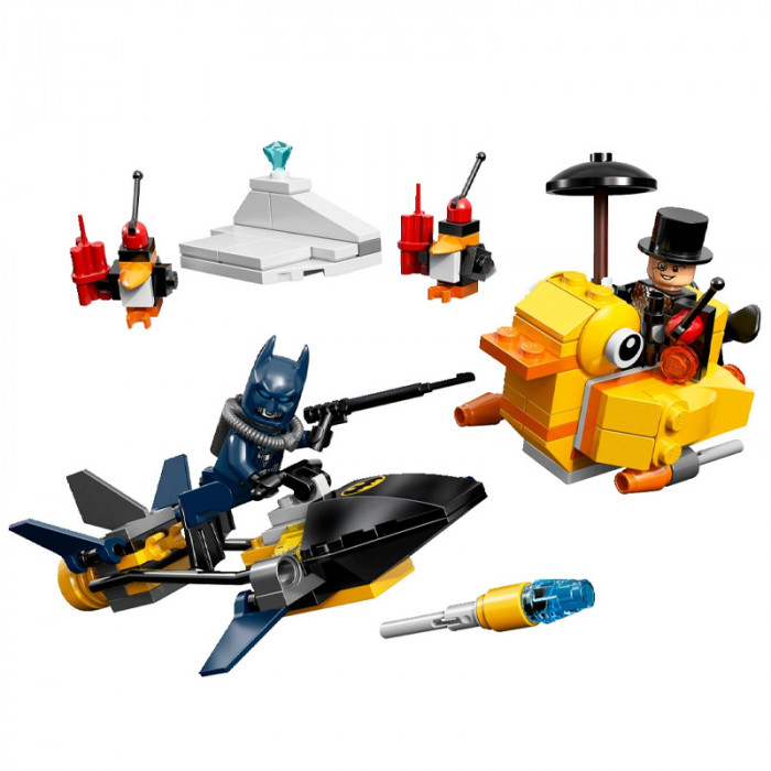 Конструктор BELA аналог Lego Super Heroes 76010 Бэтмен: Пингвинья Битва 10225