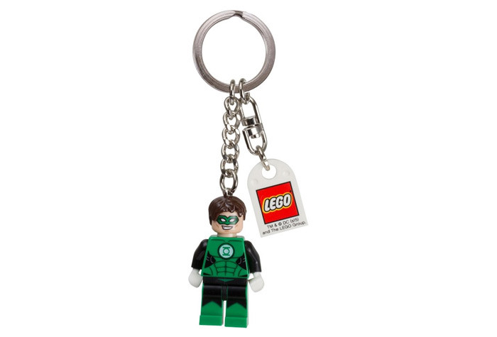 Брелок Лего с минифигуркой - Зелёный фонарь 853452 853452