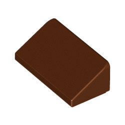 Деталь «Скос крыши 1x2x2» коричневая 6035291