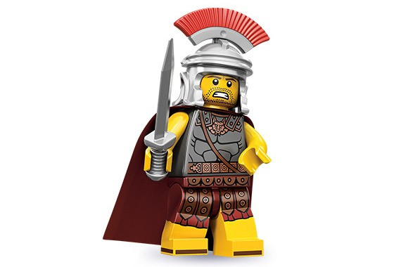 71001-03 Римский полководец - Коллекционная минифигурка Лего - серия 10 71001_03 71001_03