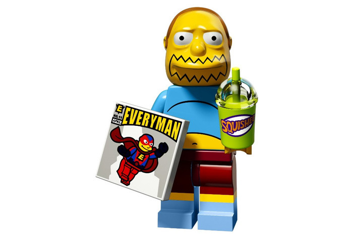 71009-06 Comic Book Guy - Коллекционная минифигурка Лего Симпсоны - серия 2 71009-06 71009-06