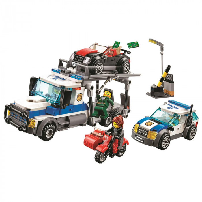 Конструктор аналог Lego City 60143 Ограбление грузовика 10658