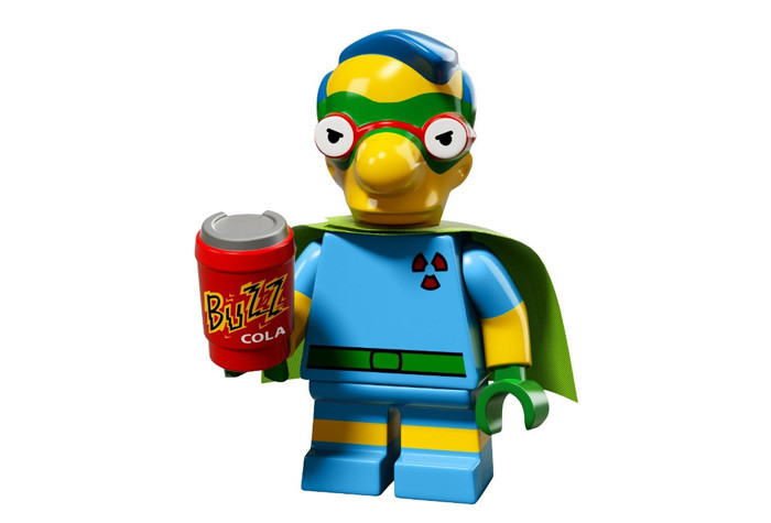 [без пакета] 71009-07 Milhouse - Коллекционная минифигурка Лего Симпсоны - серия 2 71009-07 71009-07