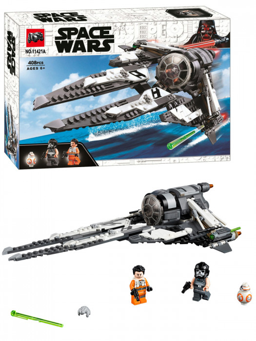 Конструктор аналог Lego Star Wars 75242 Перехватчик СИД Чёрного аса 11421A