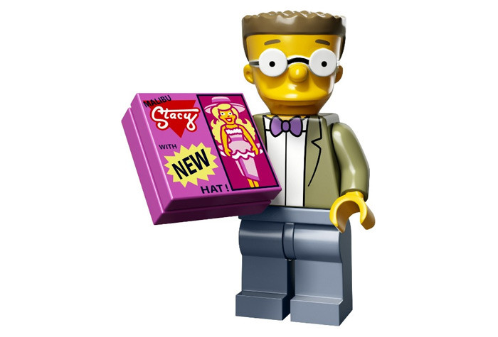 [без пакета] 71009-10 Smithers - Коллекционная минифигурка Лего Симпсоны - серия 2 71009-10 71009-10