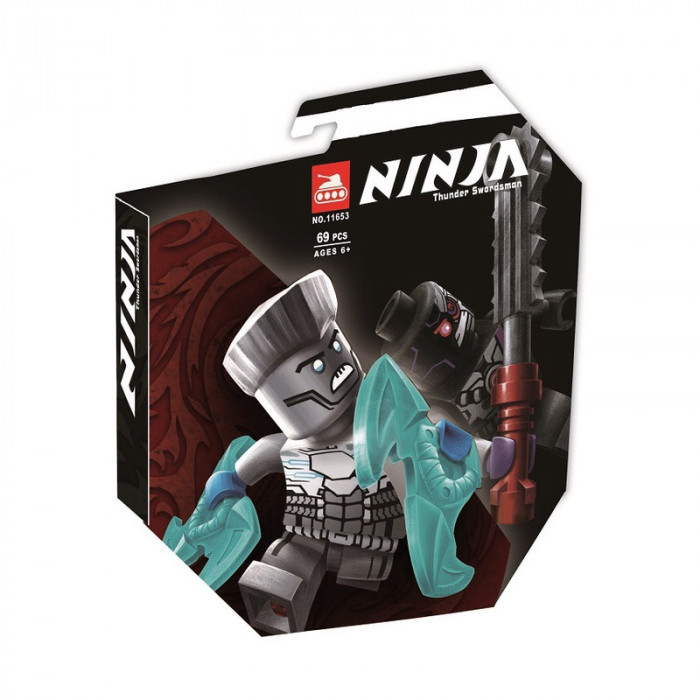 Конструктор аналог Lego Ninjago 71731 Легендарные битвы: Зейн против Ниндроида 11653