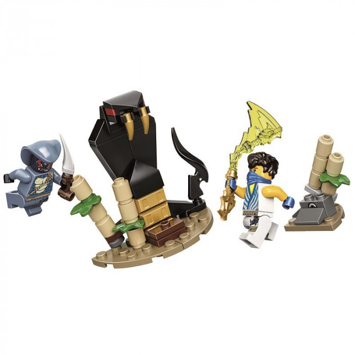 Конструктор аналог Lego Ninjago 71732 Легендарные битвы: Джей против воина-Серпентина 11654
