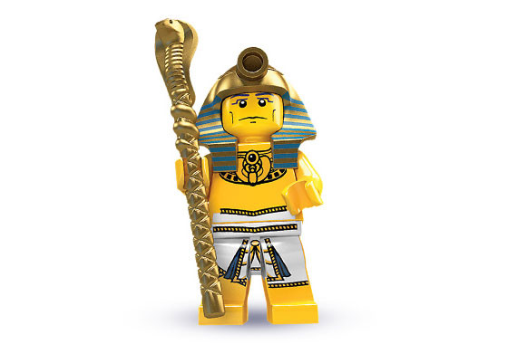 8684_16 Фараон - Коллекционная минифигурка Лего - серия 2 8684-16 8684-16