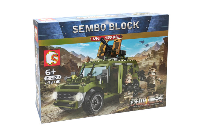 Конструктор Sembo Block Броневик пехоты VN9 105473