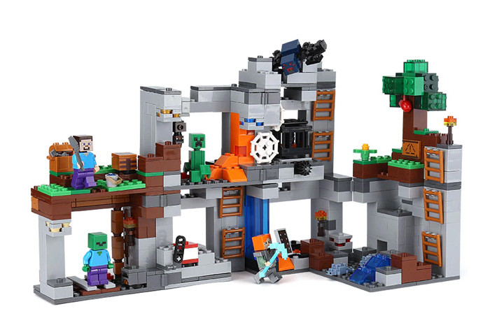 Конструктор аналог Lego Minecraft 21147 Приключения в шахтах 10990