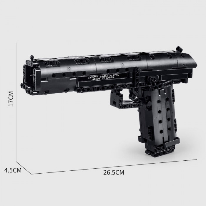 Конструктор Mould King Пистолет Desert Eagle 14004