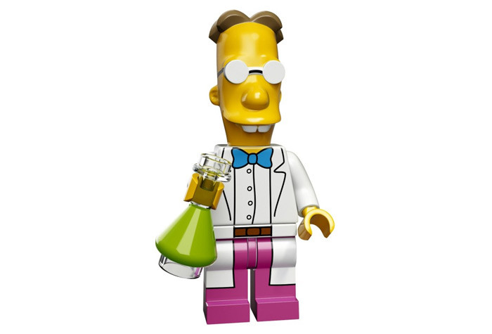 71009-13 Professor Frink - Коллекционная минифигурка Лего Симпсоны - серия 2 71009-13 71009-13
