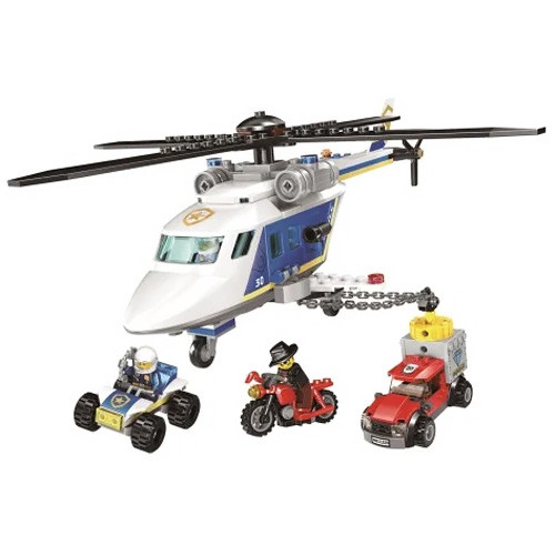 Конструктор LARI аналог Lego City 60243 Погоня на полицейском вертолёте 11529