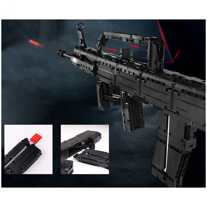 Конструктор Mould King Штурмовая винтовка QBZ-95 (автомат)