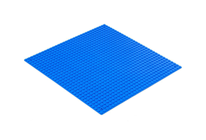 Строительная пластина 25х25 см синяя - аналог лего 4967609