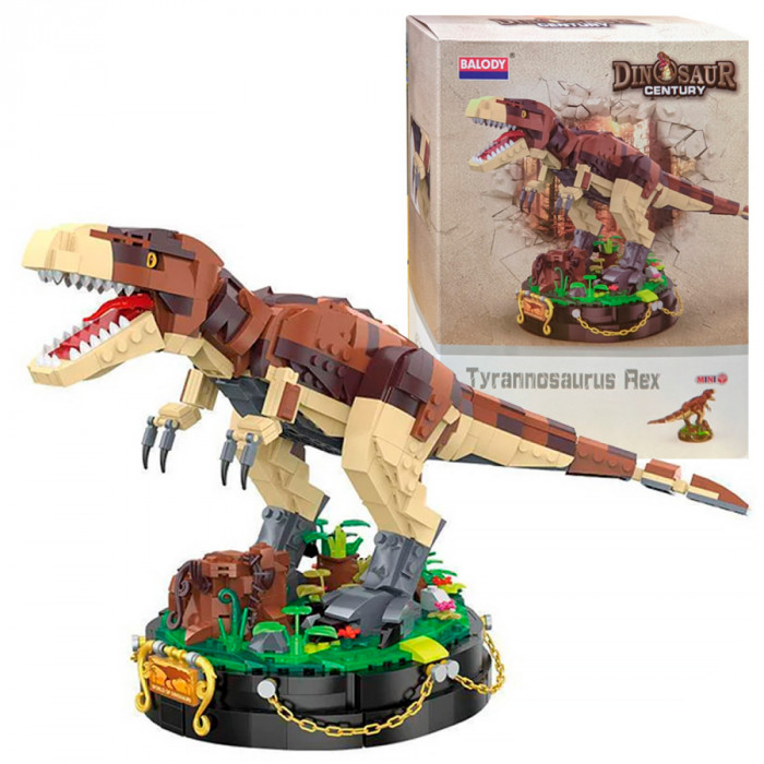 Конструктор Balody Динозавры: Тираннозавр Рекс (мини детали) 21064