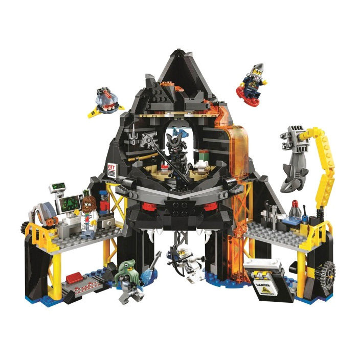 Конструктор аналог Lego Ninjago 70631 Логово Гармадона в жерле вулкана 10798