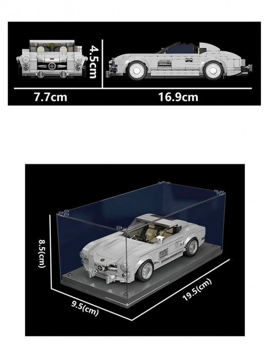 Конструктор Mould King Спорткар Mercedes Benz 300SL 27037