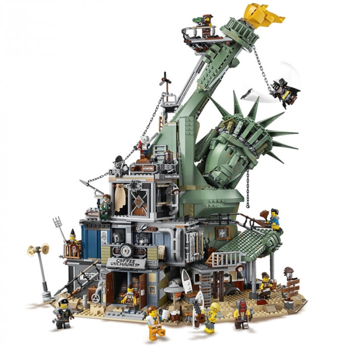 Конструктор LARI аналог Lego Movie 70840 Добро пожаловать в Апокалипс-град! 11252