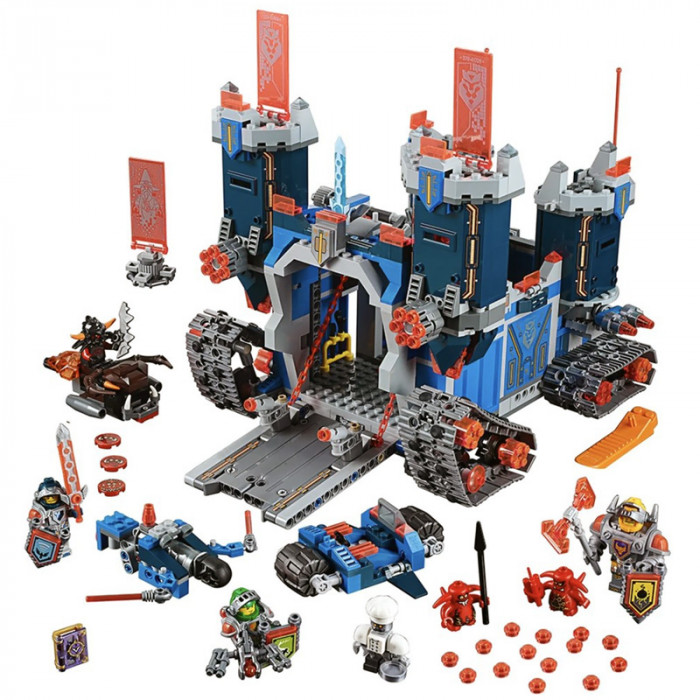 Конструктор BELA аналог Lego Nexo Knights 70317 Фортрекс - мобильная крепость 10490