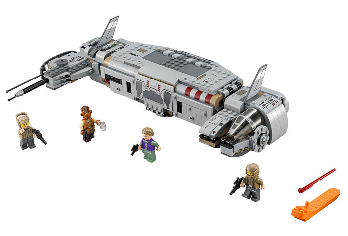 Конструктор LEGO Star Wars Военный транспорт Сопротивления 75140