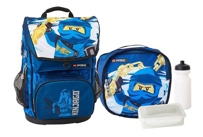 Школьный рюкзак LEGO Maxi Ninjago «JAY/Lightning» 4 в 1 20180-2002