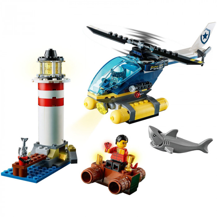 Конструктор LARI аналог Lego City 60274 Морская полиция: захват на маяке 11620