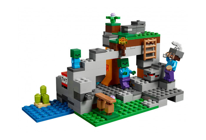 Конструктор Decool аналог LEGO 21141 Пещера зомби 837