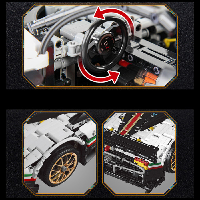 Конструктор Mould King Спорткар Pagani Zonda R 13060