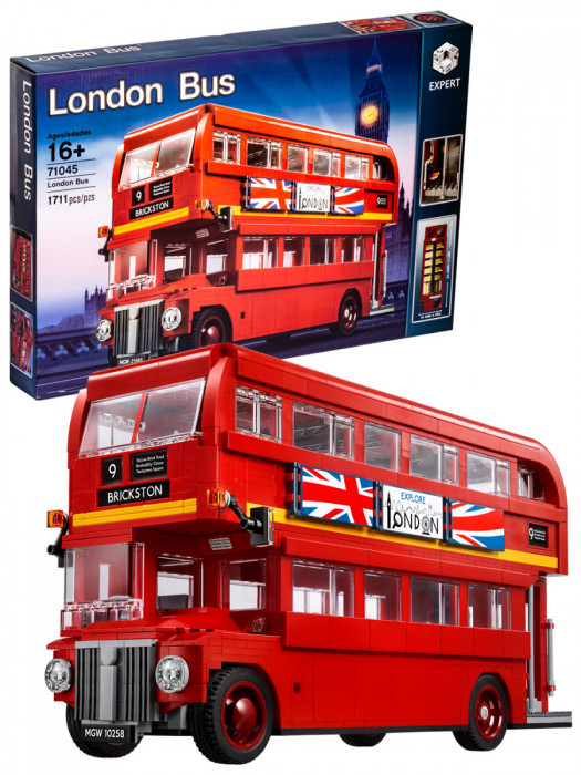Конструктор аналог Lego Creator Expert 10258 Лондонский автобус 71045