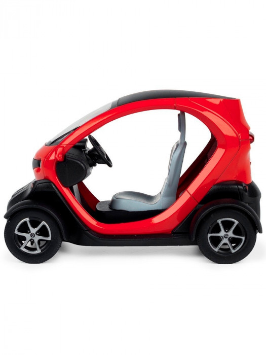 Металлическая машинка Kinsmart 1:18 «Renault Twizy» инерционная, красная KT5111D-4