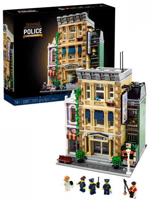Конструктор аналог Lego Creator Expert 10278 Полицейский участок 0287