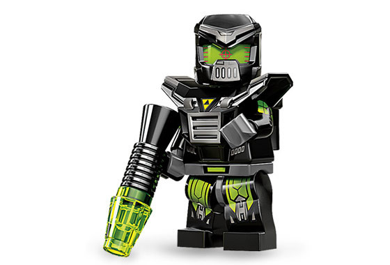 71002-04 Злой робот - Коллекционная минифигурка Лего - серия 11 71002-04 71002-04