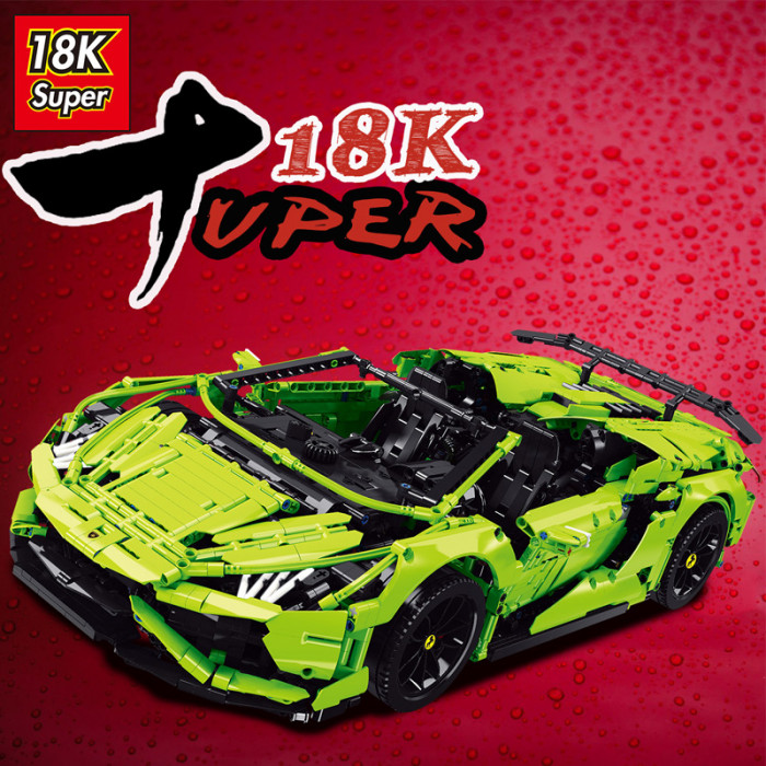 Конструктор Super 18K Спорткар Lamborghini Huracan EVO RWD K131
