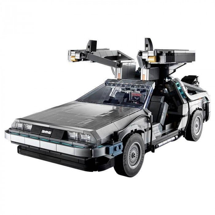 Конструктор аналог Лего 10300 Назад в будущее: Машина времени DeLorean 63006