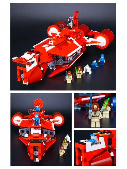 Конструктор аналог Lego Star Wars 7665 Крейсер Республиканцев 05070