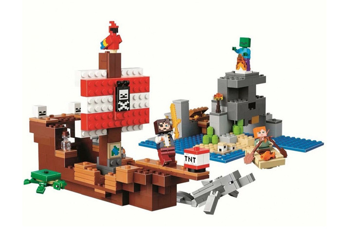 Конструктор аналог LEGO 21152 Приключения на пиратском корабле 11170