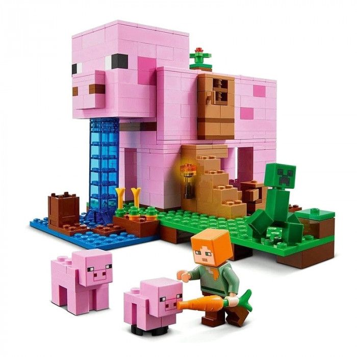 Конструтор LARI аналог Lego Minecraft 21170 Дом-свинья 11585