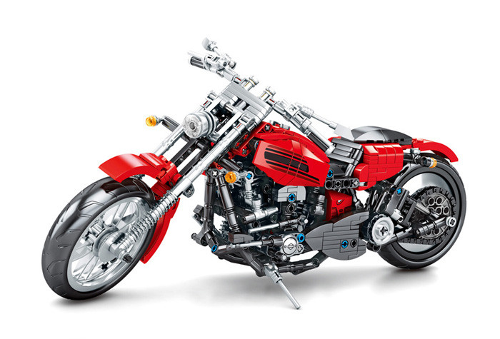 Конструктор Sembo Block Мотоцикл Harley Davidson 701706