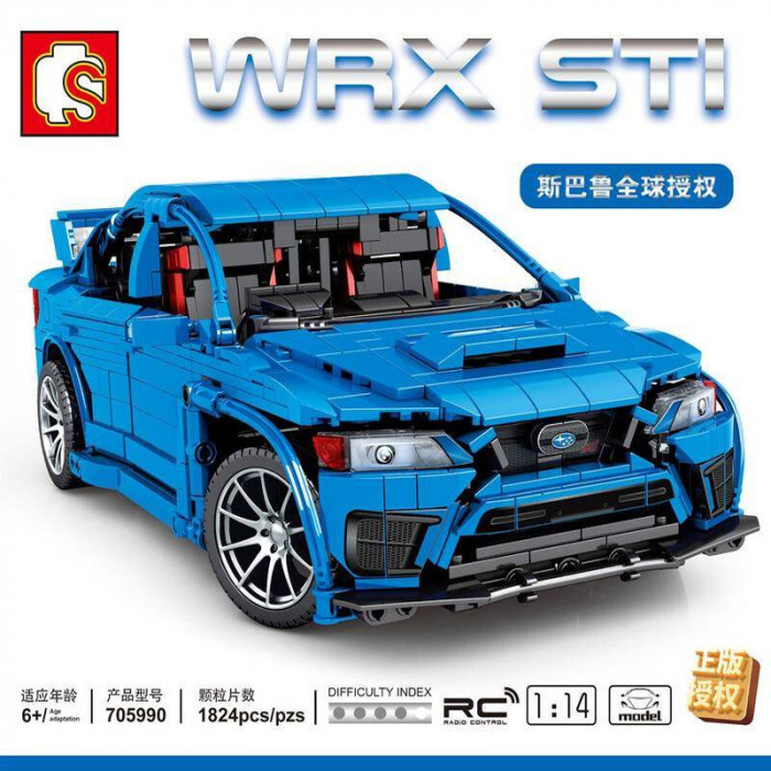 Конструктор Sembo Block Спорткар Subaru WRX STI 1:14 705990