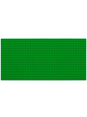 Строительная пластина 38,4х19,2 см зелёная