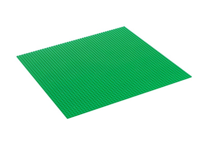 Строительная пластина 40х40 см (зелёная) - лего аналог 4488590