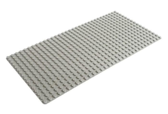 Строительная пластина для LEGO Duplo серая 25х51 см 4488588
